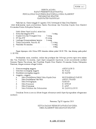 Download formulir pendaftaran paud tk kb tpa sps. Berita Acara