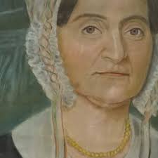 JACOB BAILEY MOORE New England Folk Art Pastel Portraits of Stephen and  Dorothy (Dolly) Smyth