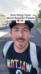 Back again with one thing I love about Swedish people ❤️ 🇸🇪 #sweden  #travel #livingabroad #swedish