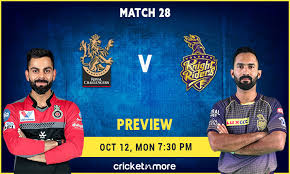 A look at the dream 11 and predicted xi from the game between kolkata knight riders and royal challengers bangalore. Royal Challengers Bangalore Vs Kolkata Knight Riders Myteam11 Fantasy Cricket Tips Prediction Pitch Report On Cricketnmore