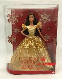 New Holiday Barbie Doll Latina Brunette Barbie Signature 2020 Mattel Mattel 2020 Fotografcilik Pozlari Fotografcilik