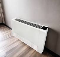 China Factory OEM Custom Slim Water System Air Conditioners Floor Standing  Hydronic Ultra Thin Exposed Fan Coil Unit for Heat Pump Heating