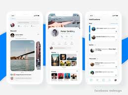Facebook Ios App Redesign Concept App Concept Facebook Ios Redesign Social App Design App Interface Design Web App Design