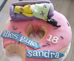 Dieser kuchen topper seine voll personalisiert. Homer Simpsons Cake Made In Leoville
