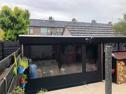je overkapping water dicht maken tuin met overkapping veranda zeilen