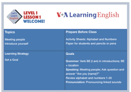 Pelaksanaan highly immersive program oleh cikgu raihan (part 2) 9. Lesson 1 Welcome