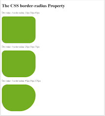 You can set a single radius to make circular corners, or two radii to make elliptical corners. Css Rounded Corners For Html Elements Poftut