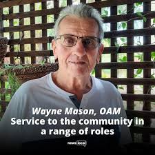 Some of you might know Stuart's father Wayne Mason who grew up here