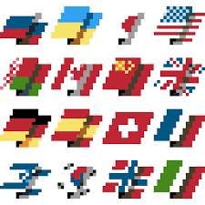 Apple x3 meat x2 jug omelette cheese sausage chocolate x2 watermelon bread. 16x16 Pixel Art Gallery Of Arts And Crafts