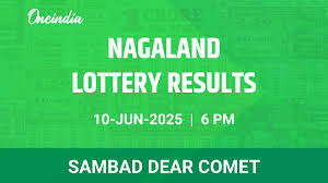 Nagaland Sambad Lottery Dear Comet Winners 10 June At 6 PM – Full Results And Details