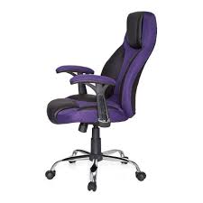 Poltrona dal gusto anni '50, viola si contraddistingue per carattere e comfort. Poltrona Da Ufficio Vanessa Inserti In Similpelle Nera Tessuto Viola Sediadaufficio It