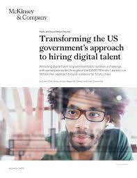 Transforming the US government's approach to hiring digital talent