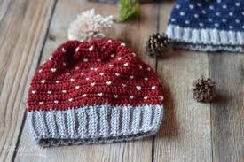Crochet Snowfall Hat Size Baby To Adult Free Crochet