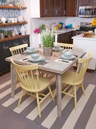 Toughened glass is designed to break into granular pieces on rare occasions when it is. Coastal Kitchen With Whitewashed Dining Table Hgtv