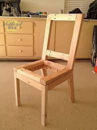 Upholstered Dining Chair No Sewing Machine Needed Dining Chairs Diy Diy Dining Furniture Projects