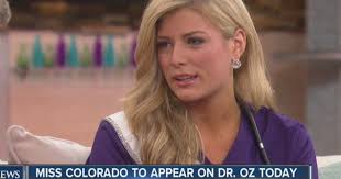 Miss Colorado to Dr. Oz: Criticism is a blessing