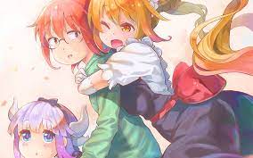See more ideas about anime, anime couples, anime profile. Hd Wallpaper Anime Miss Kobayashi S Dragon Maid Kanna Kamui Kobayashi Miss Kobayashi S Dragon Maid Wallpaper Flare