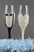 Glitter Wine Glass Decoration