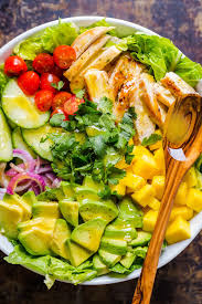 Chicken Mango Avocado Salad Https Natashaskitchen Com Chicken Mango Avocado Salad Target Blan Avocado Salad Recipes Mango Avocado Salad Avocado Salad