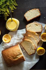 Olive Oil Pound Cake With Meyer Lemon Curd O O Eats Food Eat Pound Cake