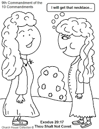 Some fun 10 commandments coloring pages. Pin On Sunday School