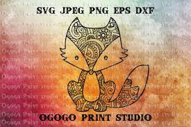 Dachshund cheap svg files mandala graphics | svg free. Mandala Style Fox Svg Zentangle Svg Woodland Animal Svg 230346 Cut Files Design Bundles