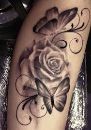 Pin By Lori Hill On Cvetok Rose And Butterfly Tattoo Trendy Tattoos Foot Tattoos