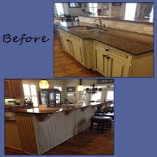 As a result, there are four functional sides such as a kitchen island for cooking, a fridge wall for food storage, a sink wall for cleaning, and a dining area for serving. Kitchen Island Remodel Before And After Palisades Alpharetta