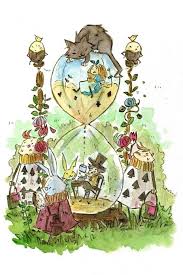 插图萌系水粉可爱画风爱丽丝梦游仙境 堆糖 美好生活研究所 Alice In Wonderland Illustration Art
