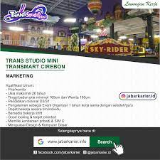 We did not find results for: Lowongan Kerja Trans Studio Mini Transmart Cirebon Lowongan Kerja Terbaru Tahun 2020 Informasi Rekrutmen Cpns Pppk 2020