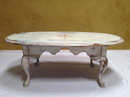 Vintage Queen Anne Coffee Table Refinished Rustic Vintage Etsy Antique Coffee Tables Coffee Table Coffee Table Refinish