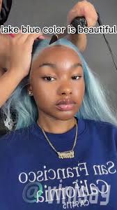 Lake Brilliant Blue Wig Adore Dye