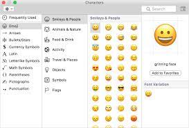 Uzywanie Ikon Emoji Liter Ze Znakami Diakrytycznymi I Symboli Na Komputerze Mac Emoji Keyboard Symbols Apple Keyboard