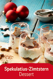Spekulatius Zimtstern Dessert Rezept Rezept Einfacher Nachtisch Rezepte Dessert
