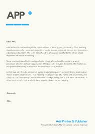 The smart, minimalist letterhead examples. Letterhead Design Make Your Adil Printer Publisher Facebook