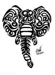 Elephant Elephant Head Tattoo Elephant Tattoo Tribal Tribal Elephant