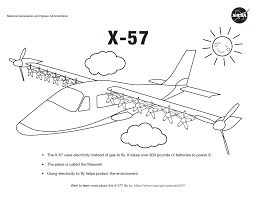The shapes of the aircraft featured in the free and unique pages range from broad and flat to sleek and slender. Airplane Coloring Pages For Kids Nasa