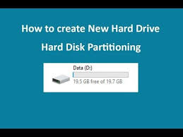 How To Create Partition On Windows 10 Partition Hard Drives Create Partition Hard Drives Partition