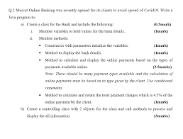 I am writing this letter to you so that i can tell you about the details of my bank account. Q 2 Muscat Online Banking Was Recently Opened For Chegg Com