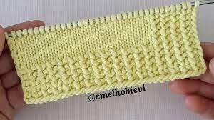 Iki Ilmek Or Bir Ilmek Dola Lastik Modeli Iki Sisle Yeni Model Lastik Orgu Youtube Orgu Baby Knitting Patterns Orgu Egitimleri