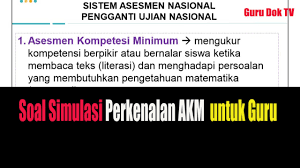 Soal akm pecahan dan penerapannya. Soal Akm Guru Simulasi Akm Untuk Guru Youtube
