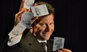 The magician who puts the show into business with his tricks of the trade