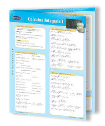 calculus integrals i ii quick reference guide bundle