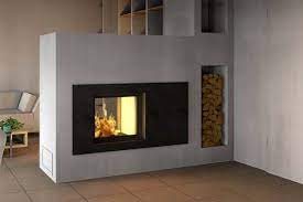 Durchsichtkamin Tunnelkamin Als Raumtrenner Kamin Modern Kamin Heizkamin