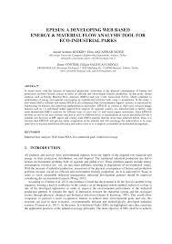 Bu profilde ahmet selman bozkır hakkında ayrıntılı bilgileri inceleyebilirsiniz. Pdf Epesus A Developing Web Based Energy Material Flow Analysis Tool For Eco Industrial Parks