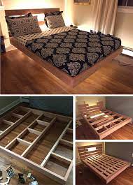 Box spring design provides an even stronger edge support. 21 Awesome Diy Bed Frames You Can Totally Make Posh Pennies