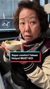 Super Comfort Taiwan Hotpot Must Try! #TaiwanFood #Hotpot #Taipei