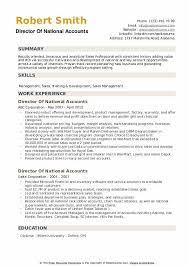 Director of national accounts tasks and skills. Director Of National Accounts Resume Samples Qwikresume