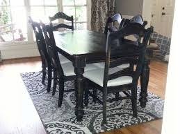Image Result For Black Chalk Paint Dining Table Oak Dining Sets Dining Room Table Makeover Oak Dining Room