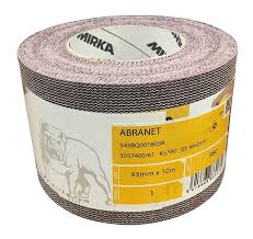 Abranet Rouleaux Abrasifs 93 Mm X 10 M 150 Mirka M 80